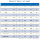 Dynarex Sensi-Wrap Self-Adherent Bandage Roll Color / Size Chart