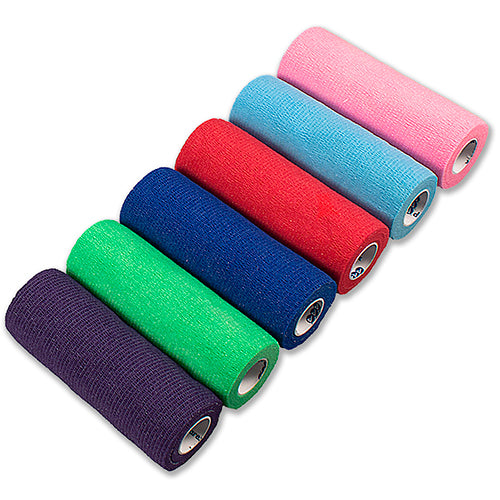 Dynarex Sensi-Wrap Self-Adherent Bandage Roll  White - 6" x 5 yd (12/Case)