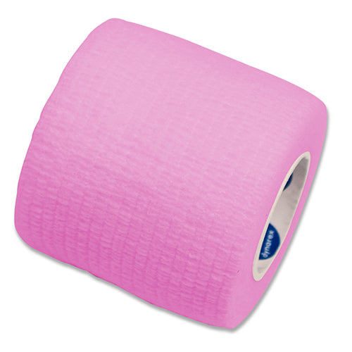 Dynarex Sensi-Wrap Self-Adherent Bandage Rolls - Pink - 2" x 5 yd