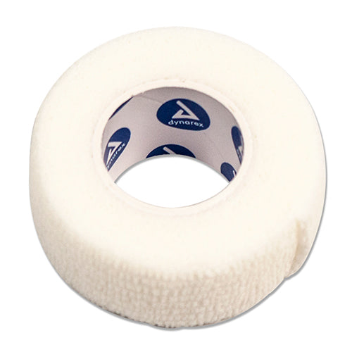 Dynarex Sensi-Wrap Self-Adherent Bandage Rolls - White - 1" x 5 yd