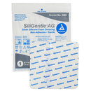 Dynarex SiliGentle AG Silver Foam Dressing (50/Case)  Silicone - 6" x 6"