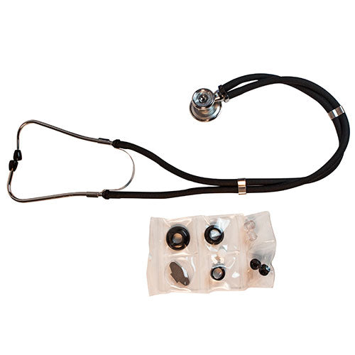 Dynarex Sprague Rappaport Stethoscope (20/Case)  Black