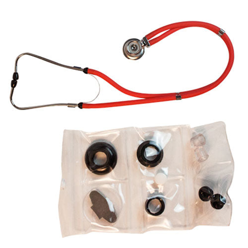 Dynarex Sprague Rappaport Stethoscope (20/Case)  Red