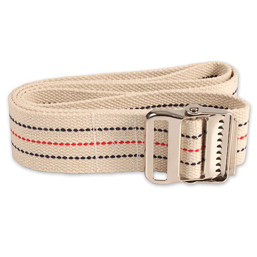 Dynarex Standard Gait Belt (36/Case)  Metal Buckle - Natural Color