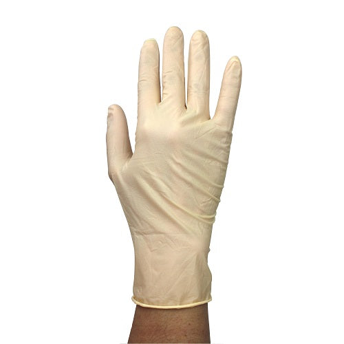 Dynarex Sterile Latex Exam Gloves - Powder-Free (400 Pairs/Case) 