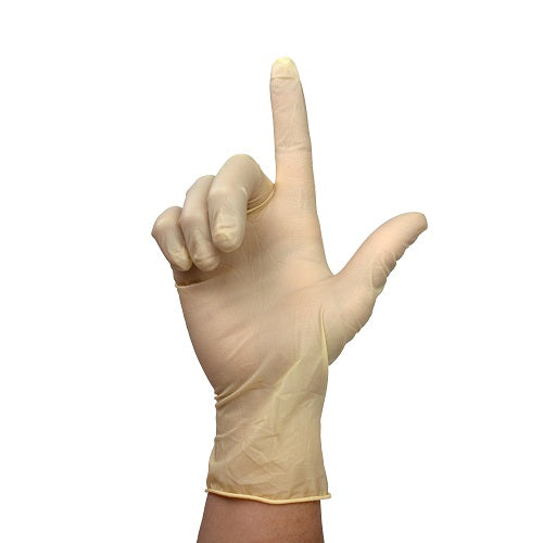 Dynarex Sterile Latex Exam Gloves - Powder-Free (400 Pairs/Case) 