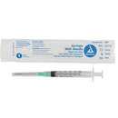 Dynarex Syringes With Needle  3 cc - 21 G, 1.5" (800/Case)