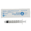 Dynarex Syringes Without Needle  Luer Lock - 3 cc (1000/Case)