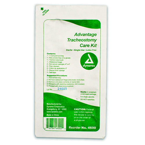 Dynarex Tracheostomy Care Kit (20/Case)  Advantage Kit