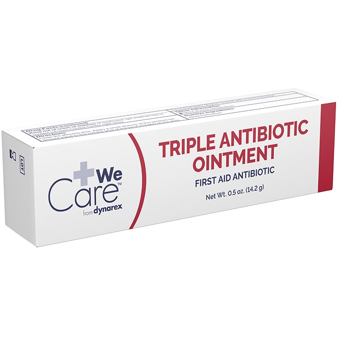 Dynarex Triple Antibiotic Ointment - 0.5 oz Tube packaging