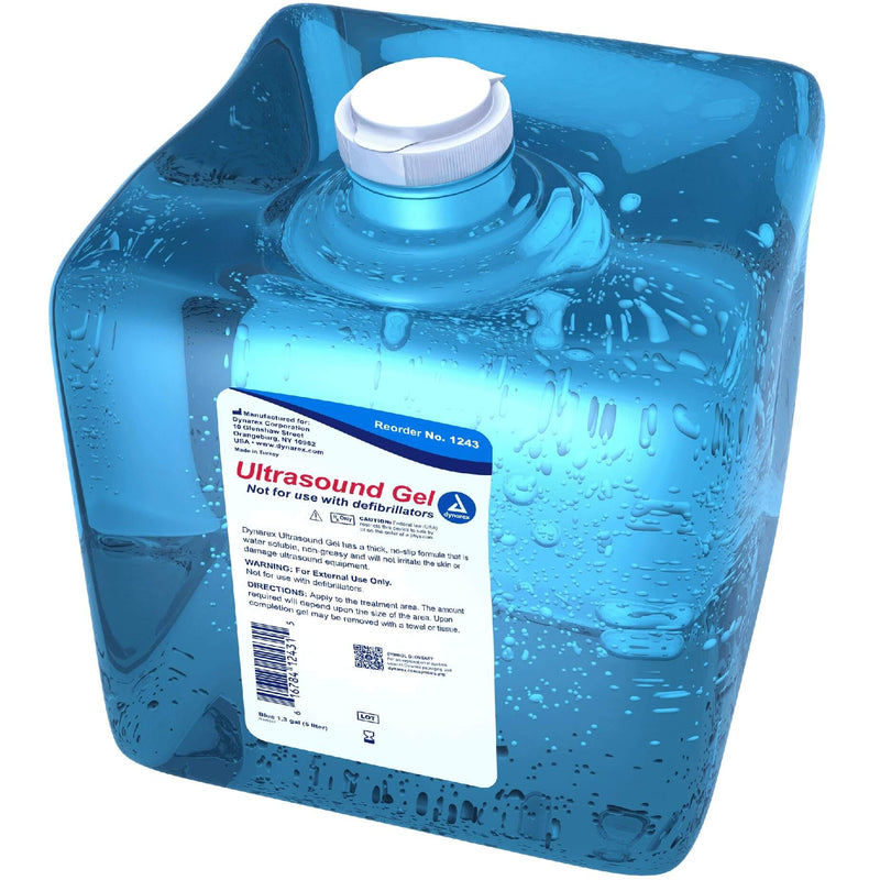 Dynarex Ultrasound Gel  Blue - 1.3 gal (5 liters) (4/Case)