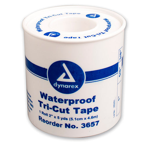 Dynarex Waterproof Adhesive Tape Spool - Tri-Cut