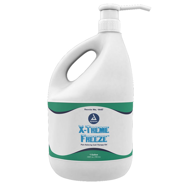 Dynarex X-Treme Freeze Pain Relieving Cold Therapy Gel  1 gallon Bottle (2/Case)