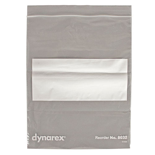 Dynarex Zip Closure Plastic Bags (1000/Case)  8" x 10"