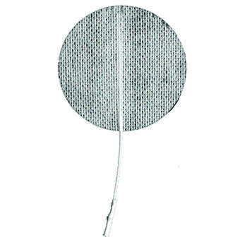 Dynatronics DynaFlex Spun Lace White Fabric Electrode (40/Case)  2.75" Round
