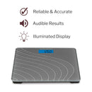 Veridian Healthcare LLC SmartHeart Talking Scale, Digital Bathroom Scale, 438 lbs Capacity (4/CS)