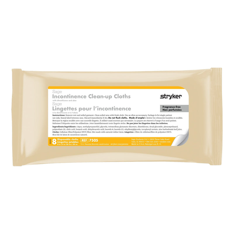 Sage Products Sage Incontinent Care Wipe (30/CS) 