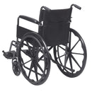 Drive DeVilbiss Healthcare drive Silver Sport 1 Wheelchair, 18-Inch Seat Width 