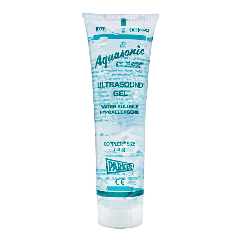 Parker Labs Aquasonic Clear Ultrasound Gel, 60-gram Doppler size tube (144/CS) 