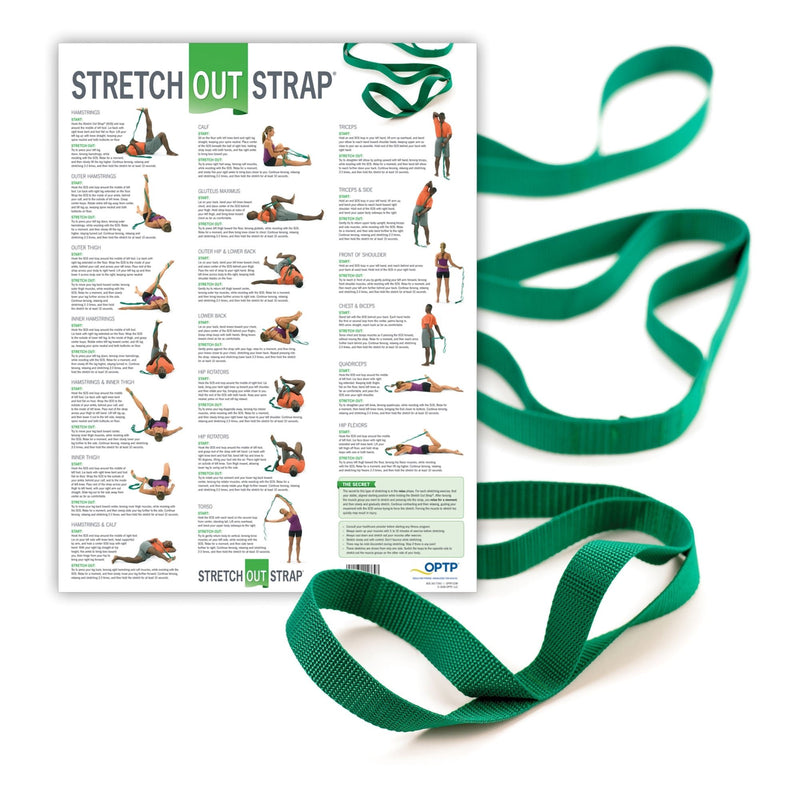 Stretch-Out Stretch Assist Strap With Poster, 6 Foot Length (Each)