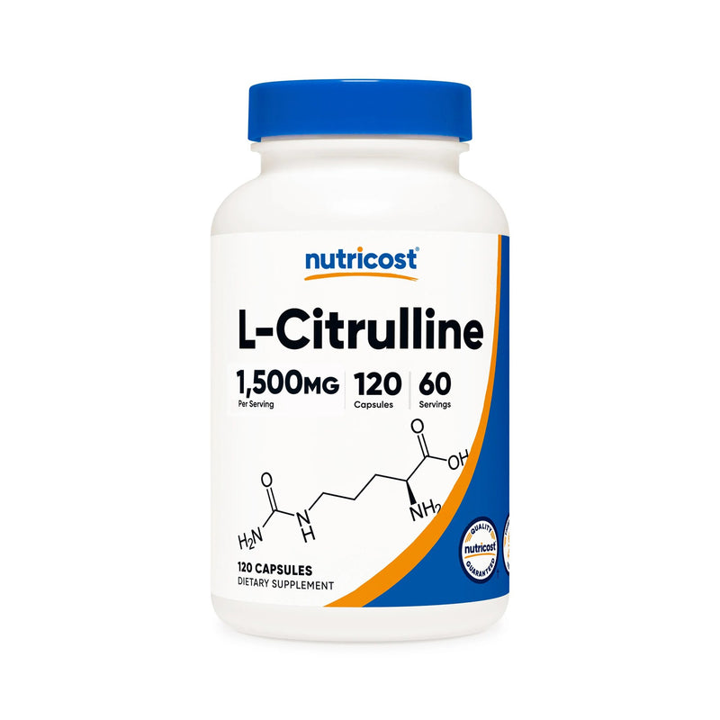 nutricost 1500-mg L-Citrulline Capsules (Case of 1440)
