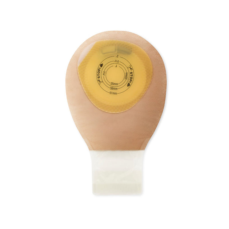 Pouchkins One-Piece Pediatric Ostomy Pouch, Cut to Fit Stomas up to 51 mm (Box of 10)
