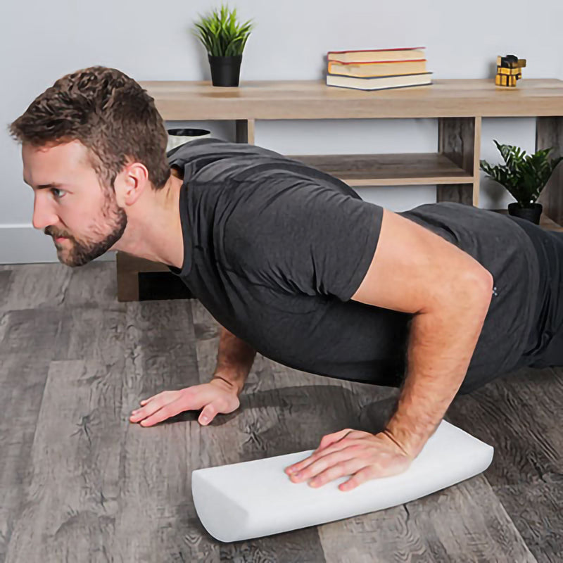 CanDo Half-Round Foam Roller, 6 x 36 Inch 