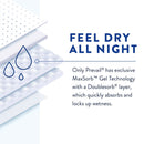 Prevail Air Overnight Briefs Overnight Absorbency, Size 2 (Case of 72)