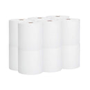 Scott Paper Towels, Hardwound, Continuous Roll, 8", White (Case of 12 Rolls)