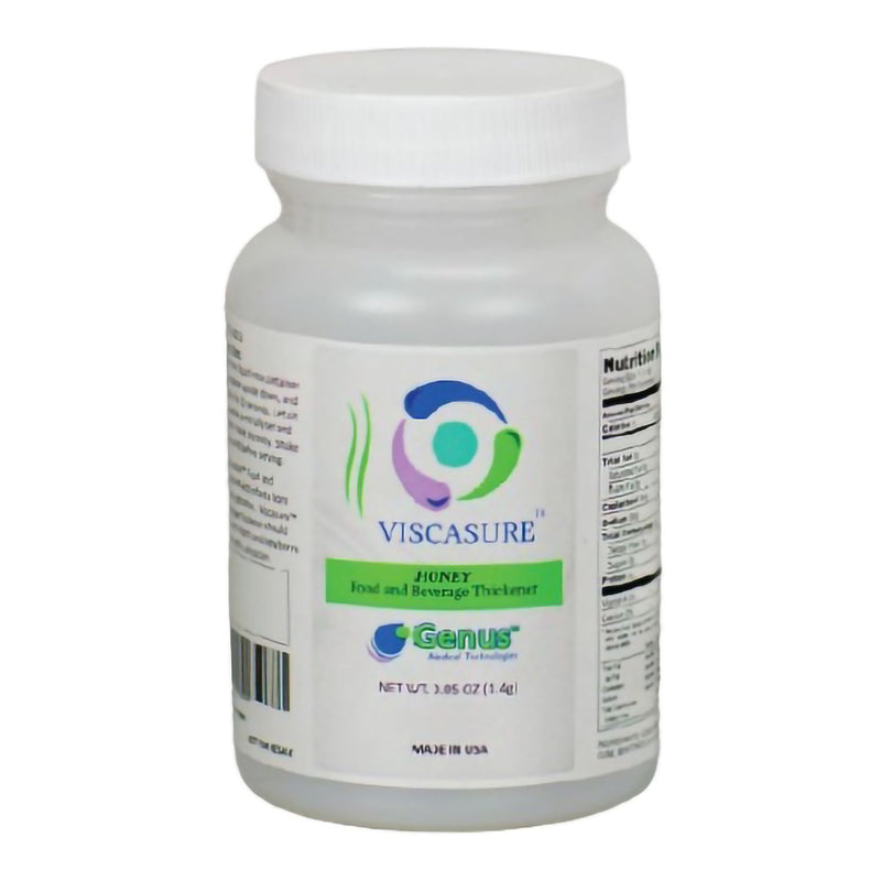 Food and Beverage Thickener Viscasure 2.4 Gram Bottle Berry Flavor Powder IDDSI Level 3 Moderately Thick/Liquidized (Carton of 6)