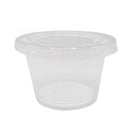 Medd Max LLC Portion Cup Lid Medd Max LLC Fits 3 to 5-1/2 oz. Cups Clear Polypropylene Disposable (25/CS) 