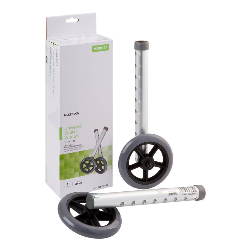 McKesson Walker Wheels, 5-inch Diameter (Case of 25 Pairs)