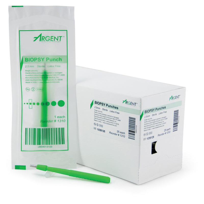 Biopsy Punch McKesson Argent Dermal 2.5 mm