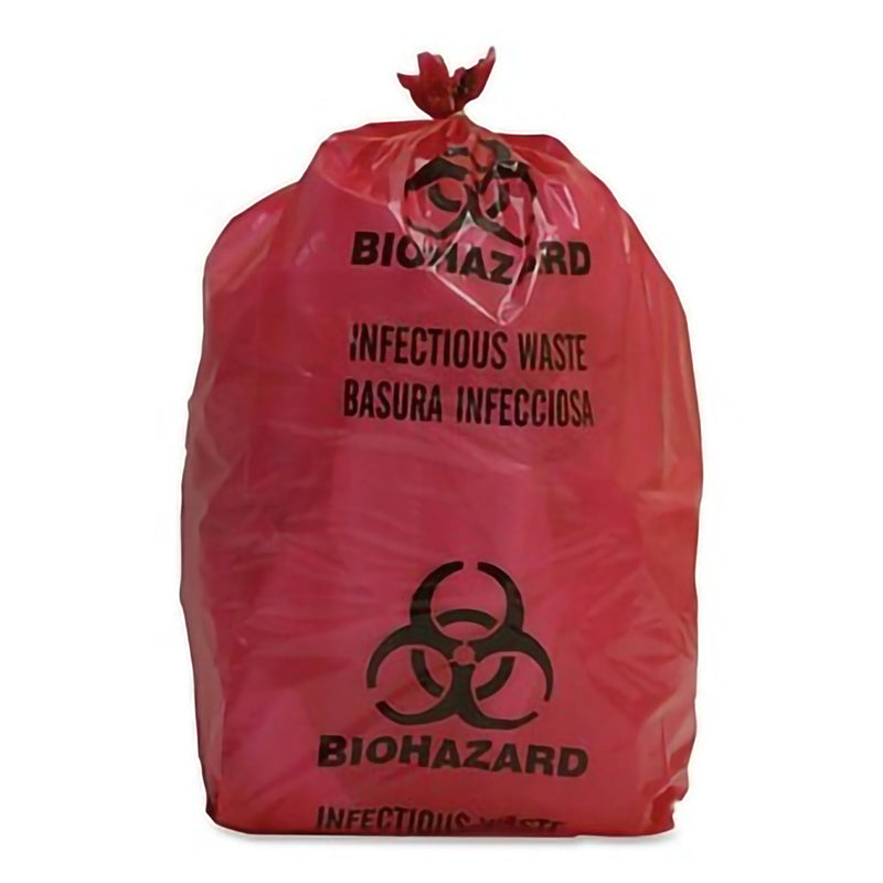 Biohazard Waste Bag, 1 gallon Capacity, 11 x 14 Inch (200/PK) 