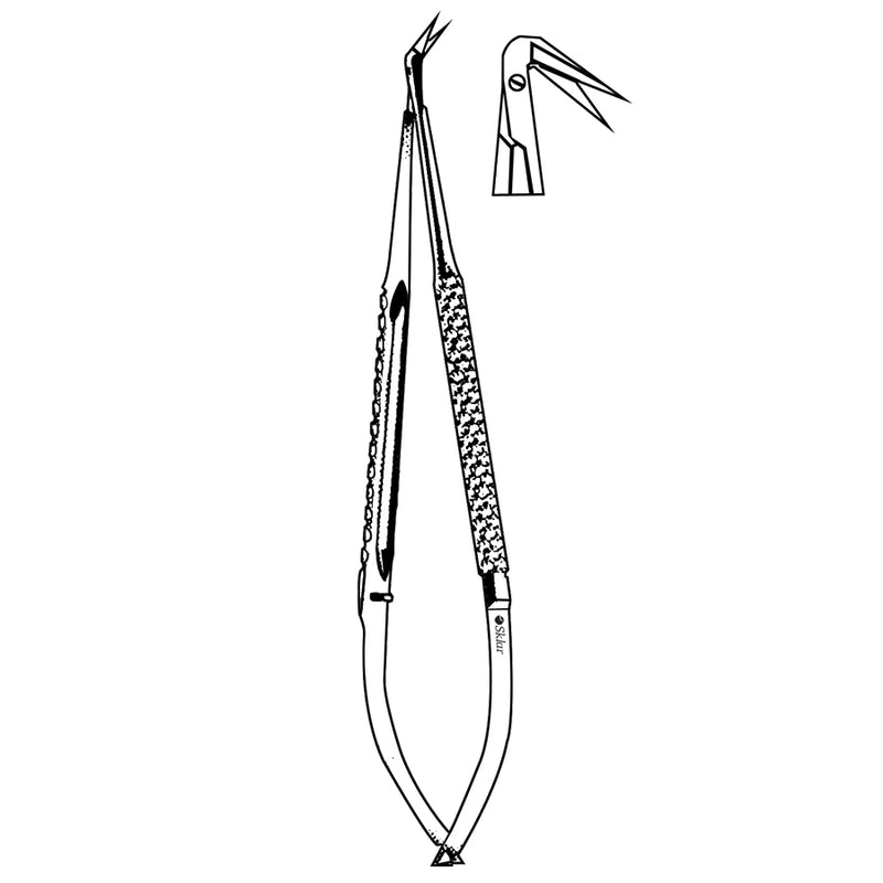 Sklar Toledo Vascular Micro Scissors - 98-9439