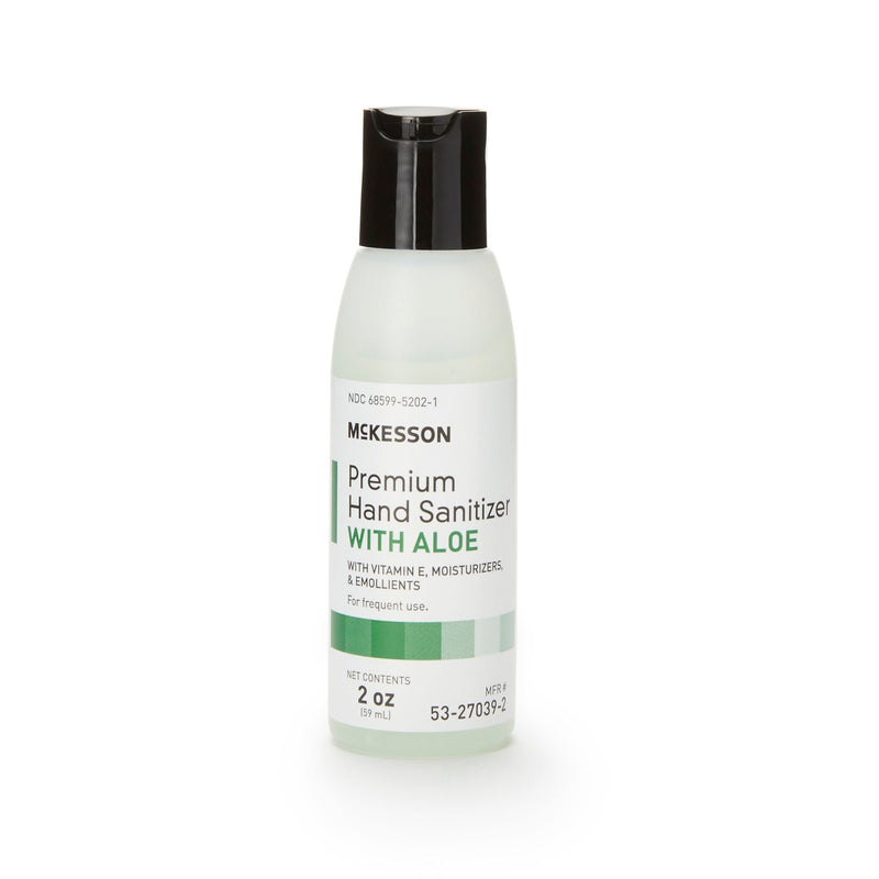 McKesson Premium Hand Sanitizer With Aloe, Ethyl Alcohol Gel (Case of 48)