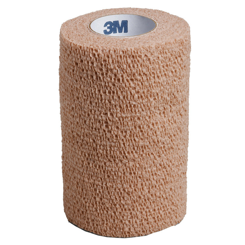 Solventum Corporation 3M Coban Self-adherent Closure Cohesive Bandage, 4 Inch x 5 Yard (18/BX) 