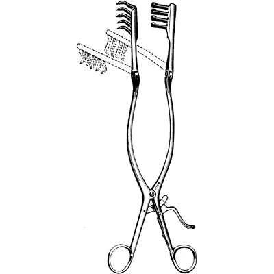 Sklar Beckman-Adson Retractor - 12-1/2", Sharp - 57-1322