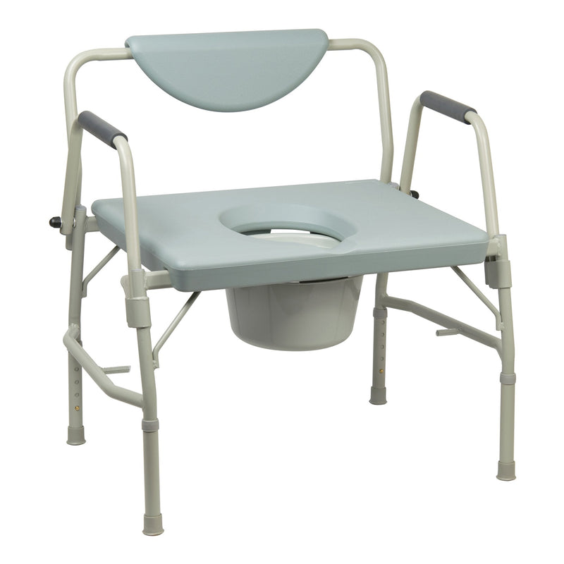 McKesson Brand McKesson Bariatric Commode Chair 