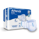 Attends Extra Heavy Absorbency Briefs, Extra Large (Case of 60)