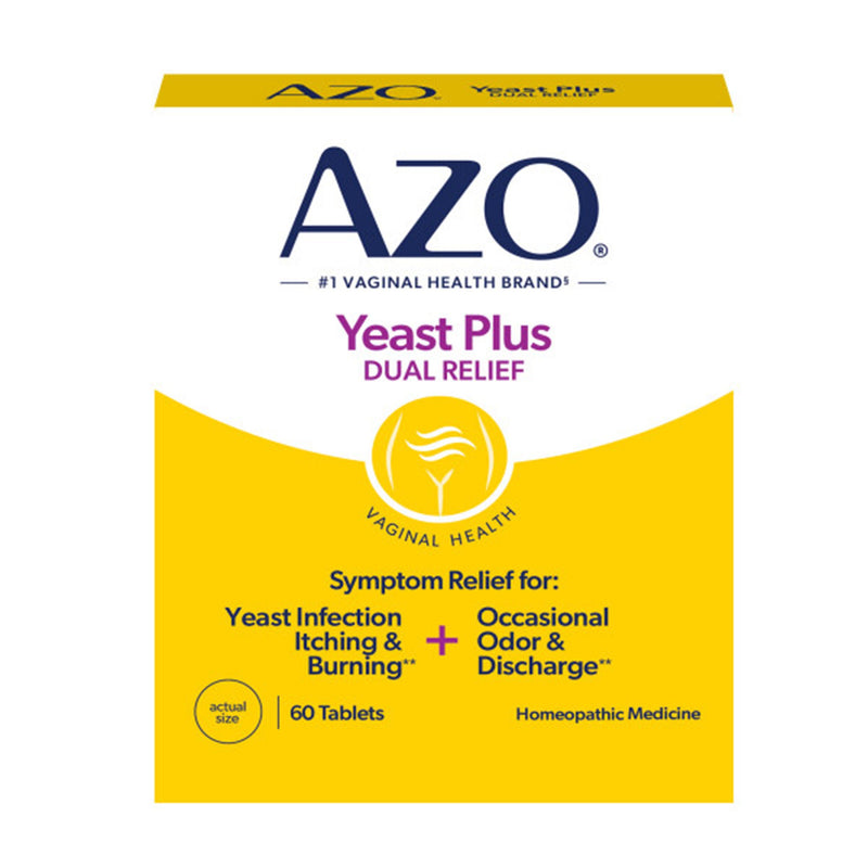 AZO Yeast Plus Dual Relief for Yeast Infection Itching and Burning (Case of 1440)
