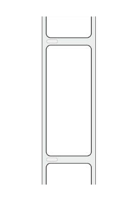 Blank Label Shamrock Thermal White Permanent 1-4/10 X 3-1/2 Inch (Roll)