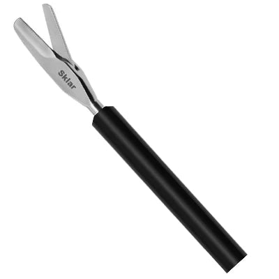 Sklartech 5000 Laparoscopic Operating Scissors Complete Instrument - 13", Straight, 10mm Tip, with 'XC' Non-Ratcheting Handle - 31-9027xc