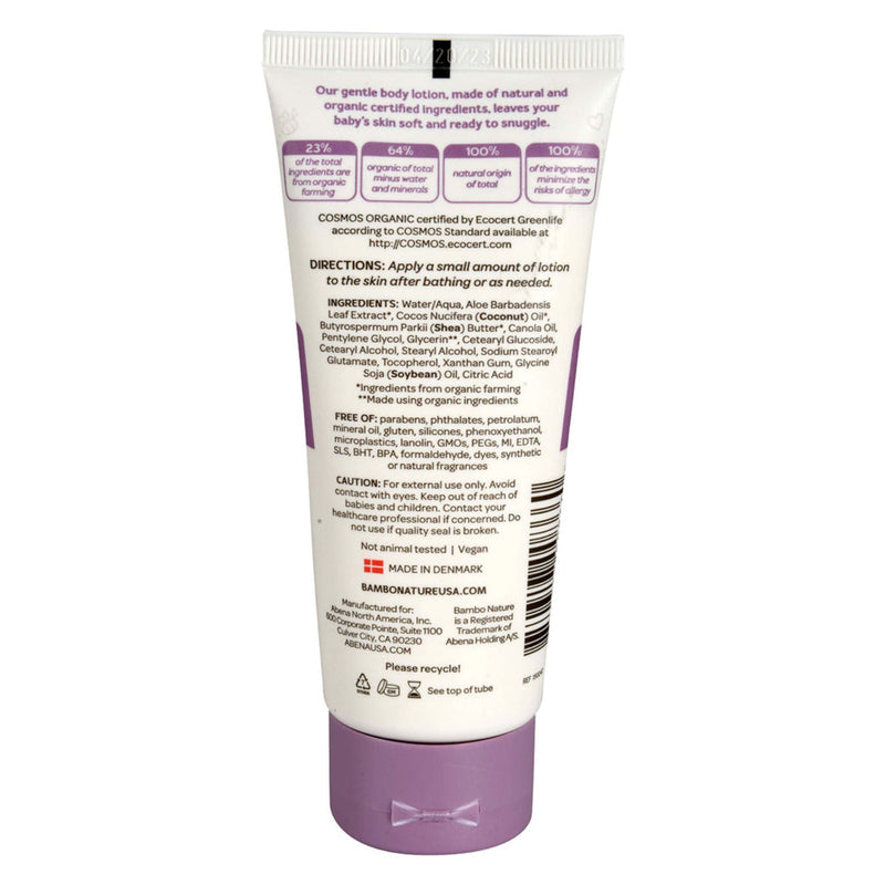 Bambo Nature Snuggle Time Body Lotion, 100 mL tube (Case of 48)