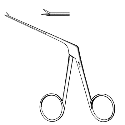 Sklar Micro Alligator Ear Forceps 3-1/4" - 67-8173