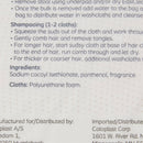 EasiCleanse Bath No-Rinse, Self-Sudsing Wipes, Scented (Case of 900)