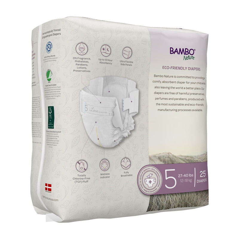 Bambo Nature Diaper, Size 5 (25/BG)