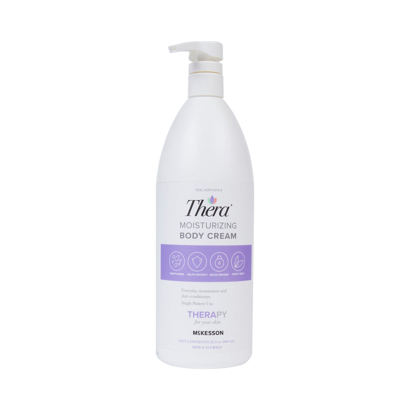 McKesson Thera Moisturizing Cream Pump, 32-ounce Pump Bottle (Case of 12 Bottles)