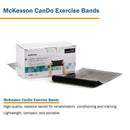 McKesson Exercise Resistance Band, Black, 5" x 6 Yard, Extra-Heavy Resistance (Each)