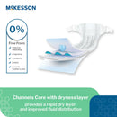 McKesson Baby Diaper, Size 2 for Babies weighing 2 to 18 lbs. (4/CS)